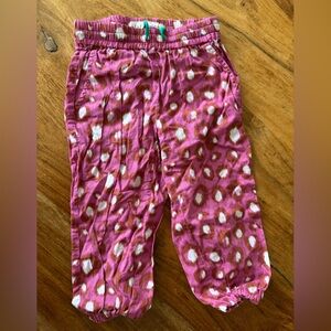 Mini Boden 2T summer cotton pants